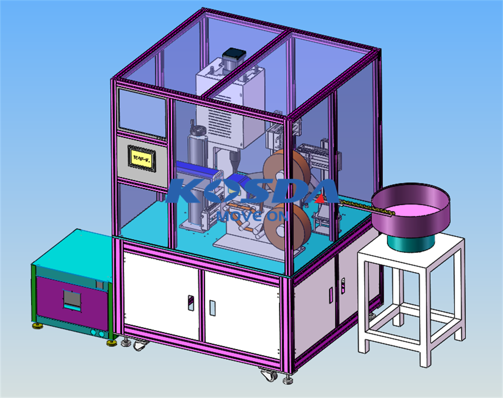 plastic cap welder,plastic bottle cap welding machine,how to weld Plastic diy plastic welding-Kosda machinery -printing and non-standard automated machine