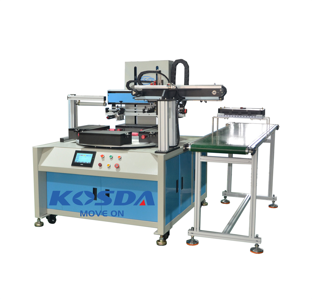 screen printing 4 station,screen printing process,4 station t shirt screen printer-Kosda machinery -printing and non-standard automated machine